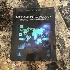 Information Technology Project Management Schwalbe, Kathy 8th Edi PB